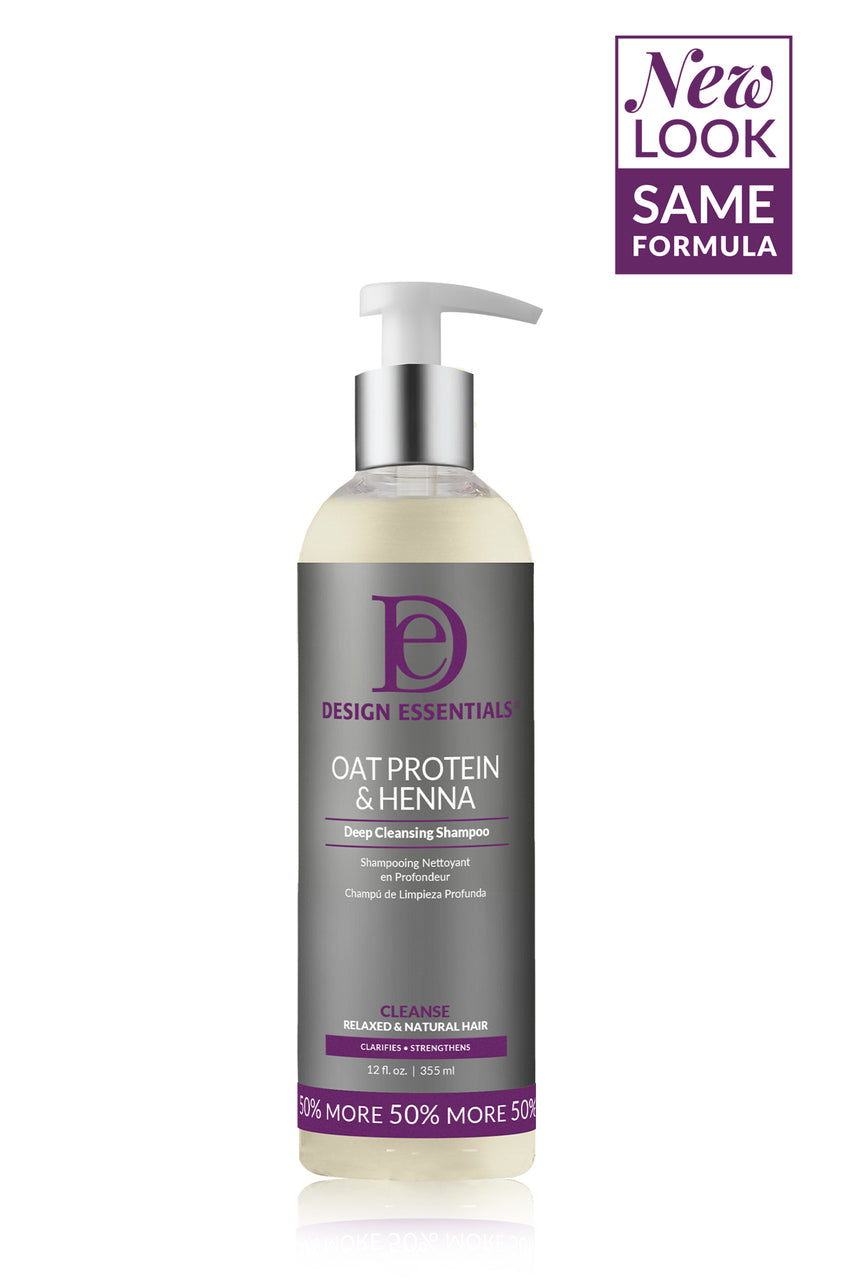 oat protein and henna shampoo