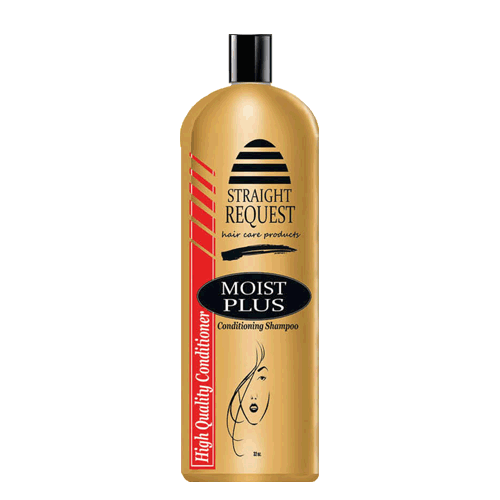 Straight Request - Moist Plus Conditioner + Shampoo | 64 oz
