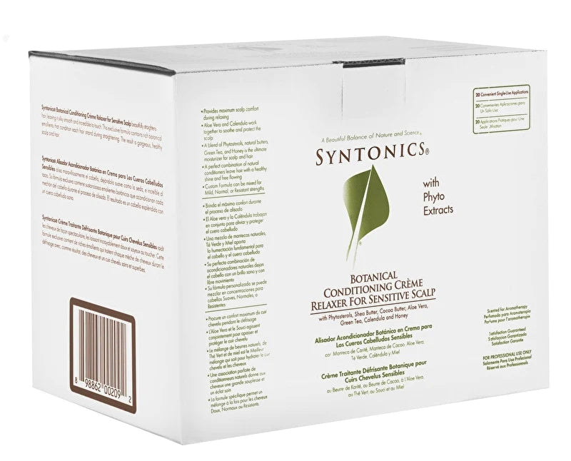 Syntonics - Botanica Conditioning Crème Rlaxer for Sensative Scalp | 6 Pack